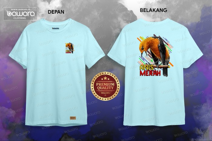 bawara Kaos Bawara Anis Merah