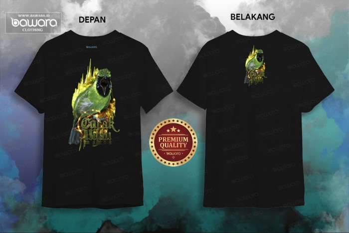 bawara Kaos Bawara Kicaumania Cucak Hijau 04