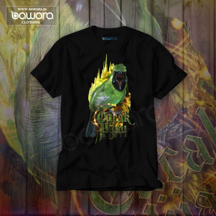 bawara Kaos Bawara Kicaumania Cucak Hijau 04