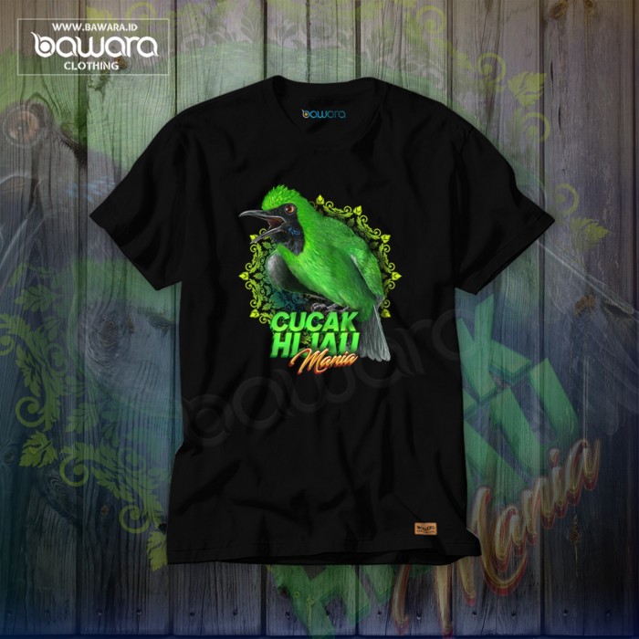 bawara Kaos Bawara Kicaumania Cucak Hijau Circle 02