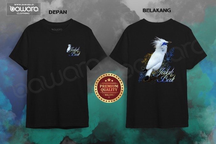 bawara Kaos Bawara Kicaumania Jalak Bali