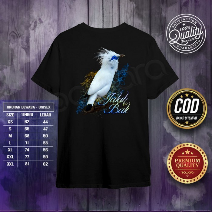 bawara Kaos Bawara Kicaumania Jalak Bali
