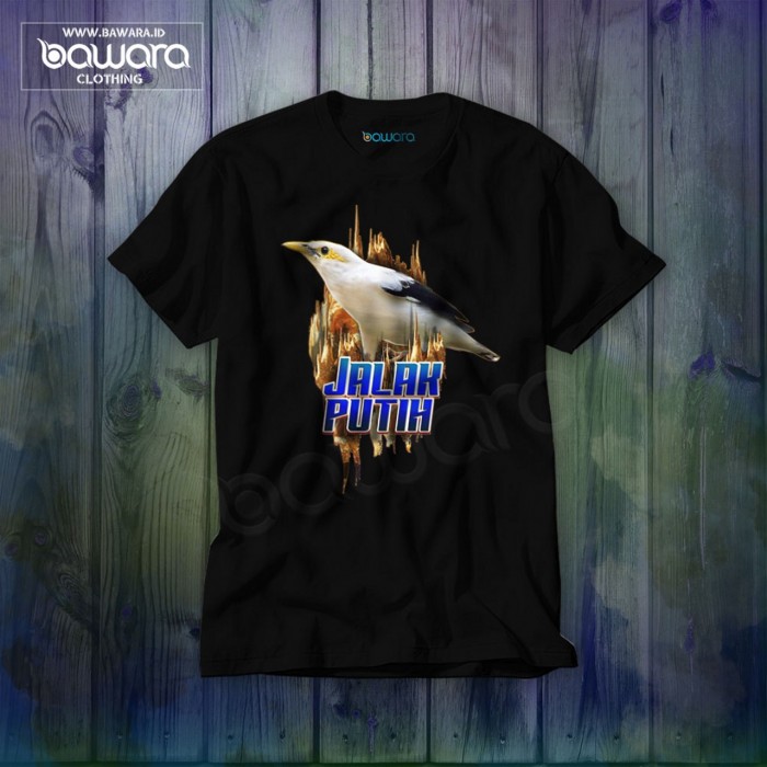 bawara Kaos Bawara Kicaumania Jalak Putih