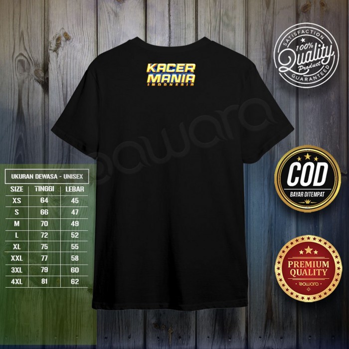 bawara Kaos Bawara Kicaumania Kacer Ring Light