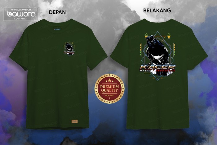 bawara Kaos Bawara Kicaumania Kacer Segitiga
