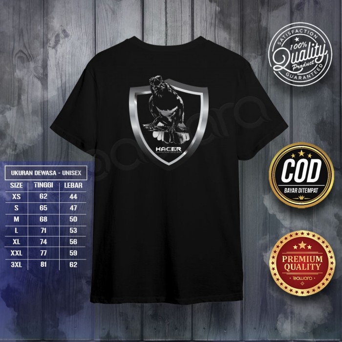 bawara Kaos Bawara Kicaumania Kacer Silver Shield