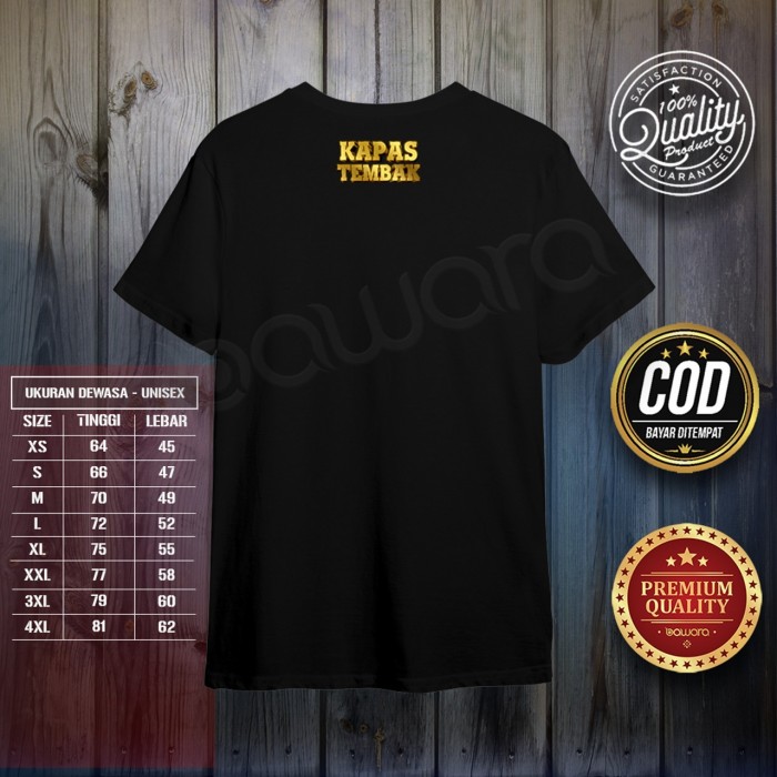 bawara Kaos Bawara Kicaumania Kapas Tembak 2A