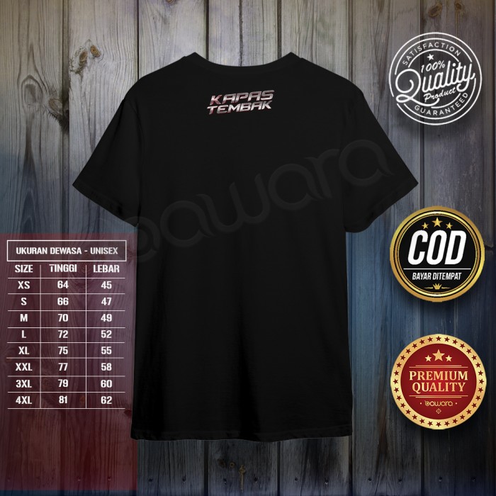 bawara Kaos Bawara Kicaumania Kapas Tembak 2B
