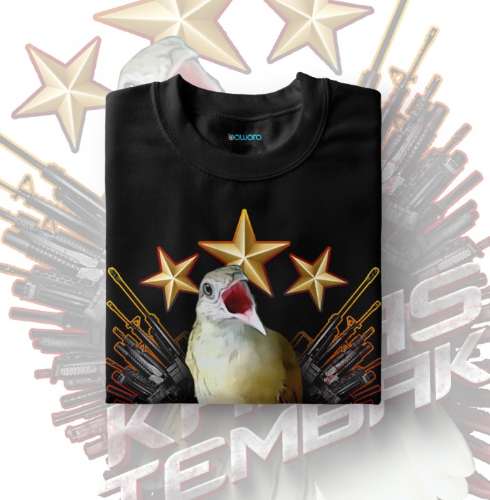 bawara Kaos Bawara Kicaumania Kapas Tembak 2B