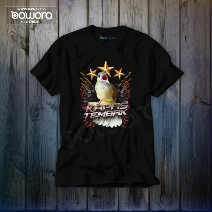 bawara Kaos Bawara Kicaumania Kapas Tembak 2B