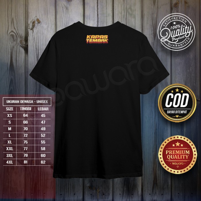 bawara Kaos Bawara Kicaumania Kapas Tembak