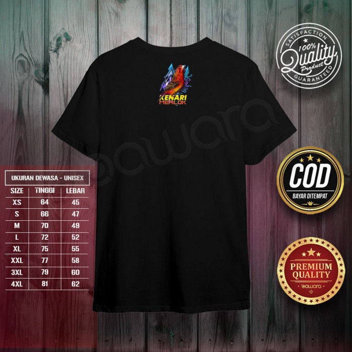 bawara Kaos Bawara Kicaumania Kenari Merlok