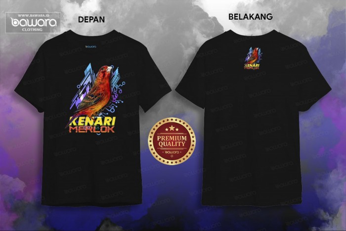 bawara Kaos Bawara Kicaumania Kenari Merlok