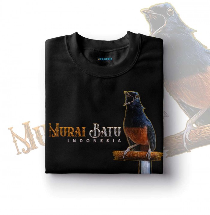 bawara Kaos Bawara Kicaumania Murai Batu Ekor Panjang