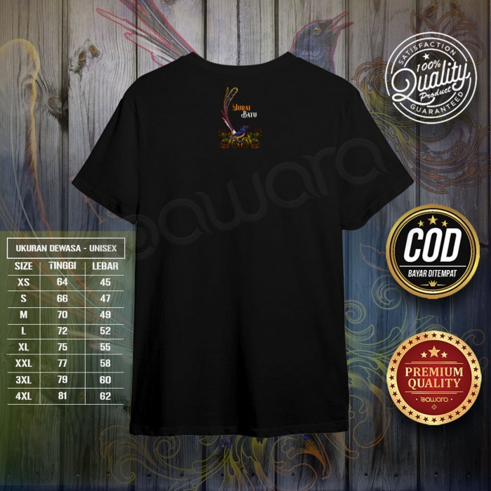 bawara Kaos Bawara Kicaumania Murai Batu Vintage