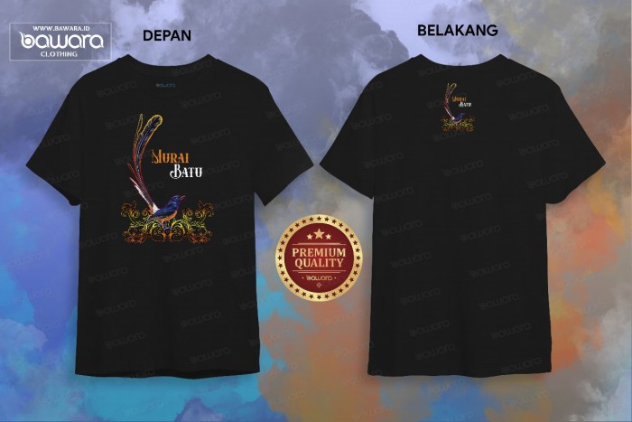 bawara Kaos Bawara Kicaumania Murai Batu Vintage