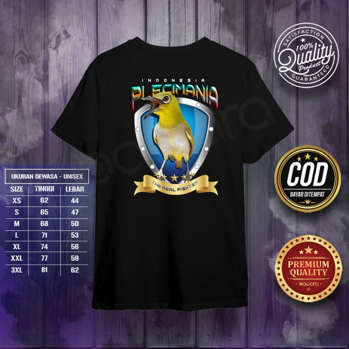 bawara Kaos Bawara Kicaumania Pleci A