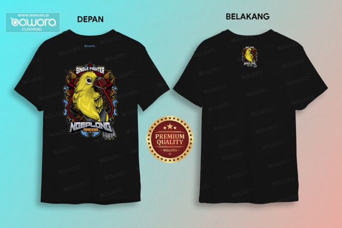 bawara Kaos Bawara Kicaumania Pleci D Ngeplong Gacor