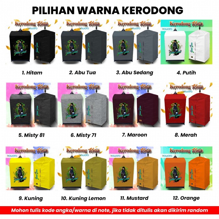 bawara Kerodong Sangkar Kotak Bawara Jalak Suren
